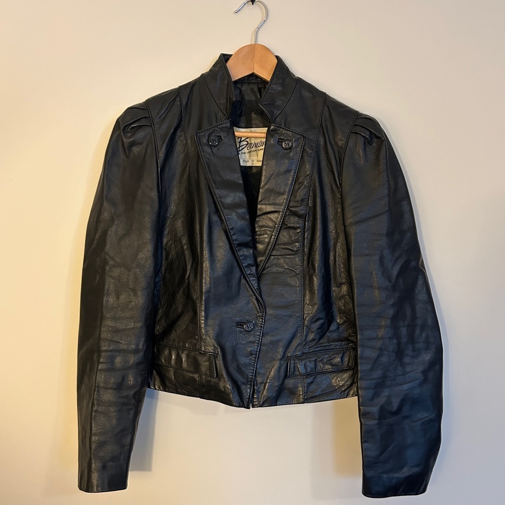 Vintage 80s Leather Jacket